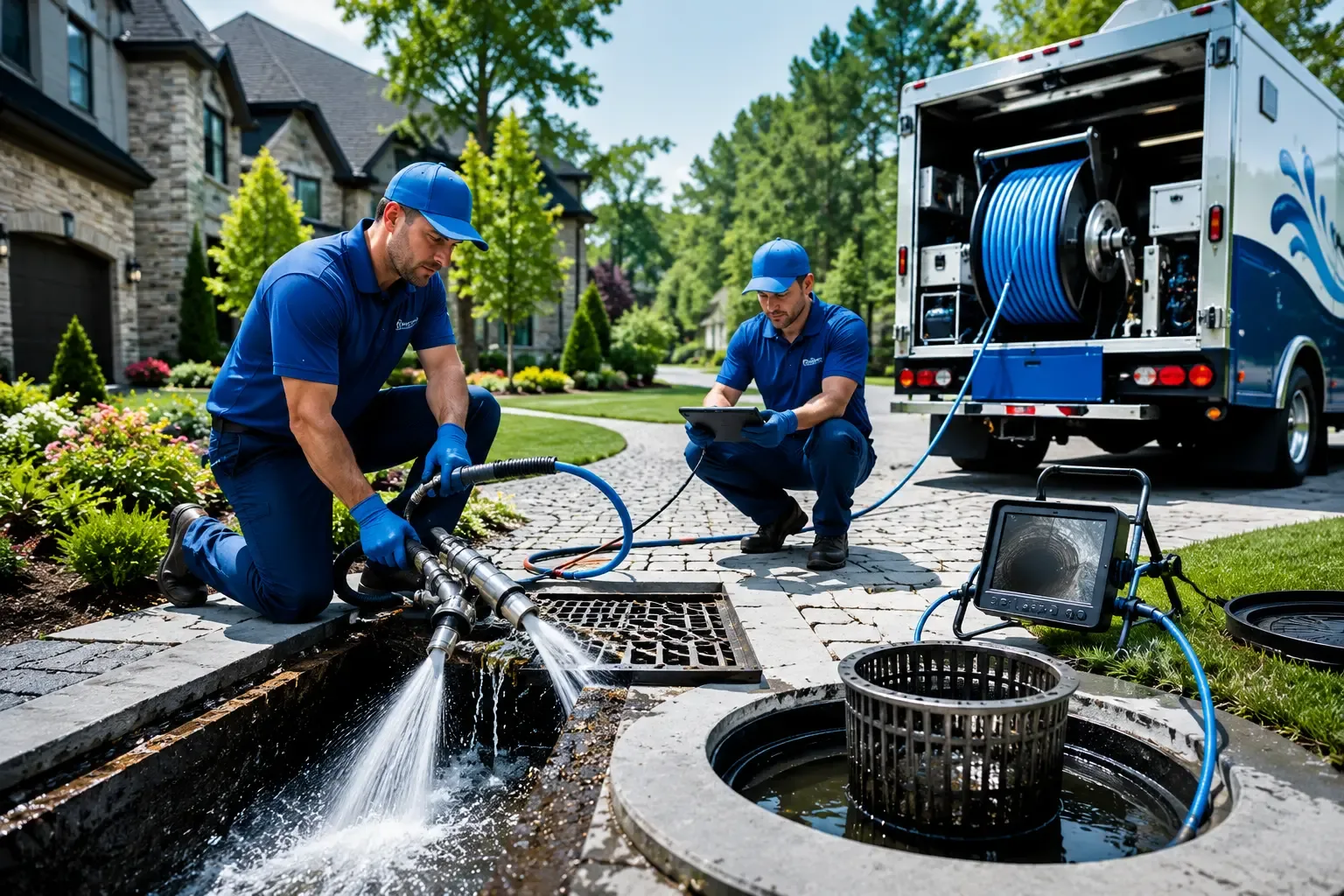 Local outdoor drain cleaning professionals in Peachtree Corners, GA